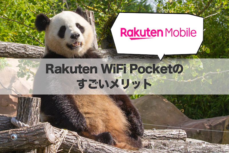 Rakuten WiFi Pocketのすごいメリット